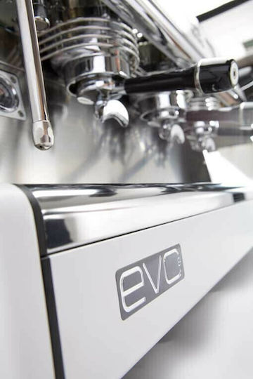 Dalla Corte Evo2 Nebula Schwarz Gewerbliche Espressomaschine mit 2 Gruppe B73xT52.5xH51cm