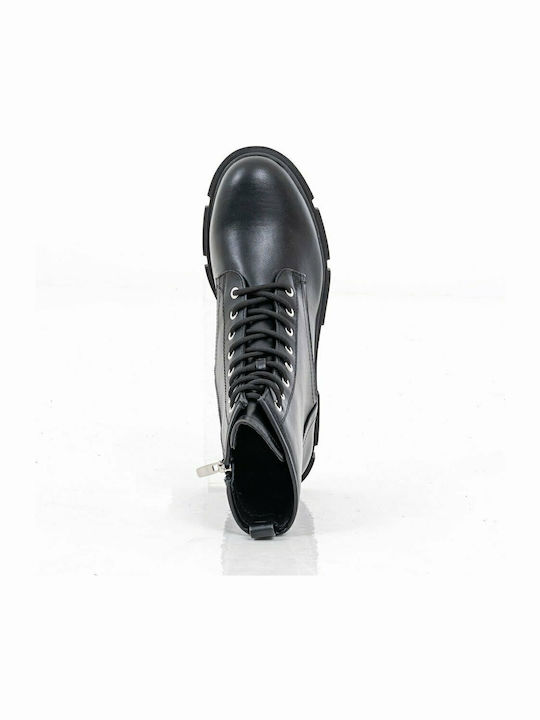 Arde Leather Women's Ankle Boots Black