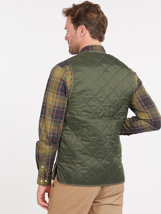 Sleeveless Jacket Puffer Khaki