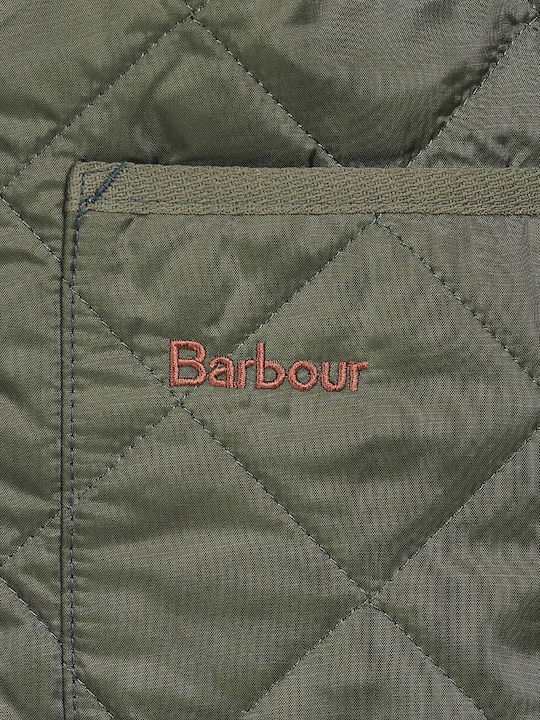 Sleeveless Jacket Puffer Khaki