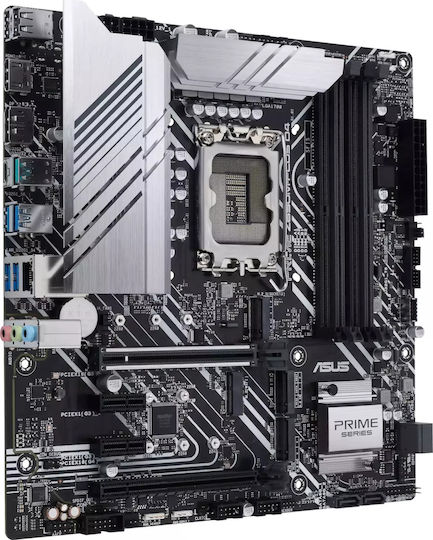 Asus Prime Z690M-PLUS D4 Motherboard Micro ATX με Intel 1700 Socket 90MB18Q0-M0EAY0