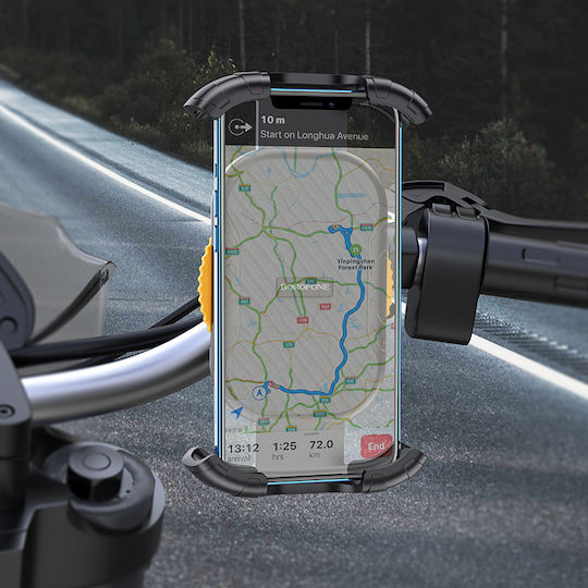 Borofone BH59 Halterung Telefon Motorrad mit verstellbarem Arm für Lenkrad