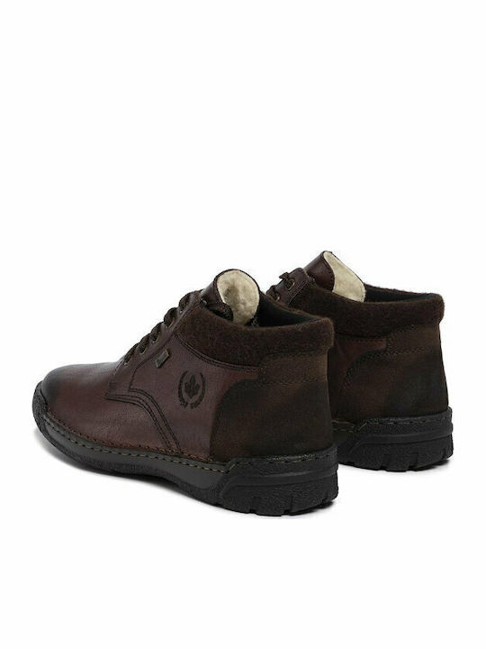 Leather Brown Boots Anatomical