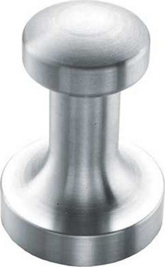Joe Frex Aluminum Tamper with Flat Surface 53mm in Silver Color