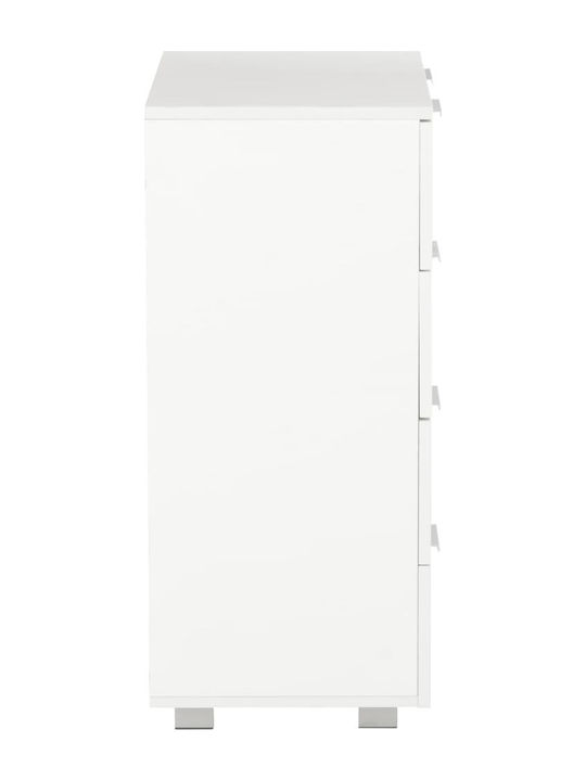 Comoda pentru Dormitor cu 8 sertare Albă 60x35x76buc