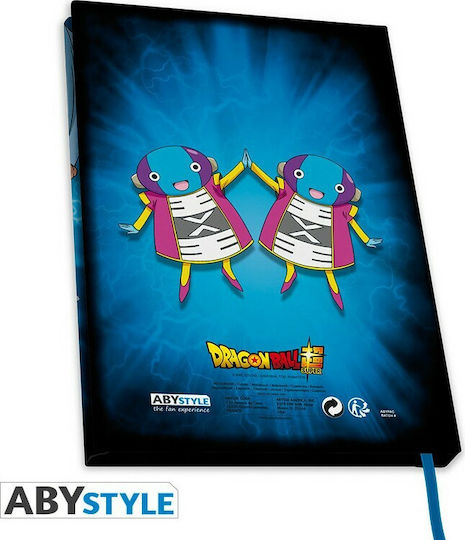 Abysse Dragon Ball Super Παιδικό Σημειωματάριο A5 90 Φύλλων Μπλε