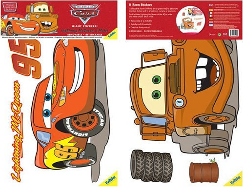 OIKOPEN Autocolant Decorativ pentru Copii Perete Cars