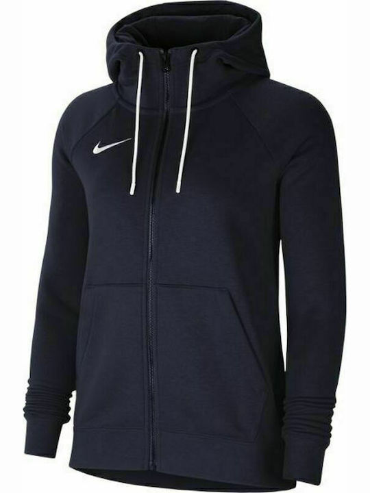 Dri-Fit Dry Park Women's Sweatshirt Jacket Hooded Navy Blue