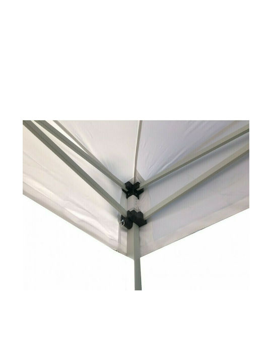 Epiplo-Fos Faltbarer Pavillon Garten Weiß 3x5.84m