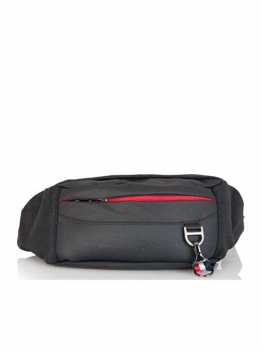 Herren Bum Bag Taille Schwarz