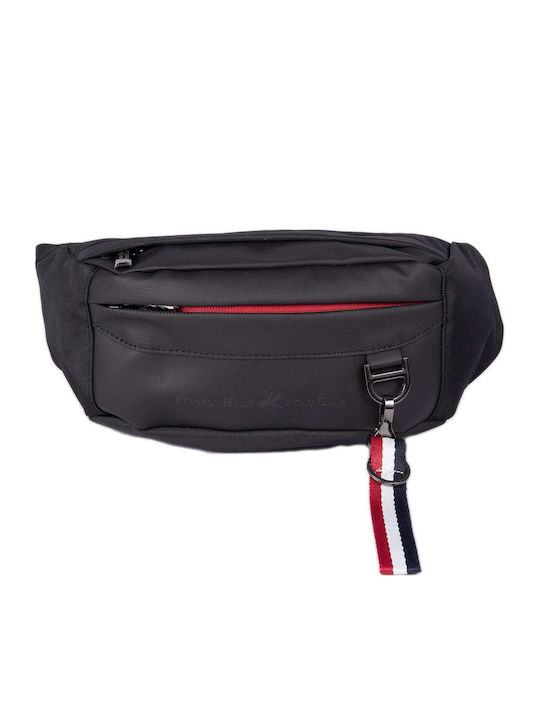 Herren Bum Bag Taille Schwarz