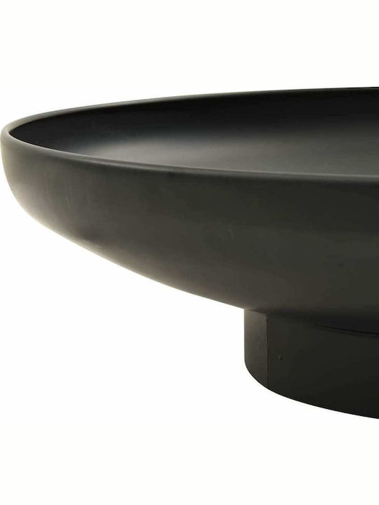vidaXL Firepit Black 59x59x16cm