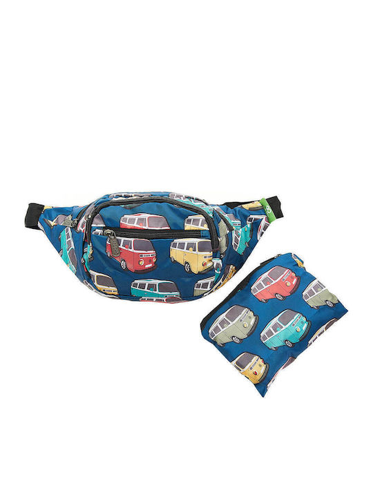 Camper Vans Γυναικείο Τσαντάκι Μέσης Μπλε