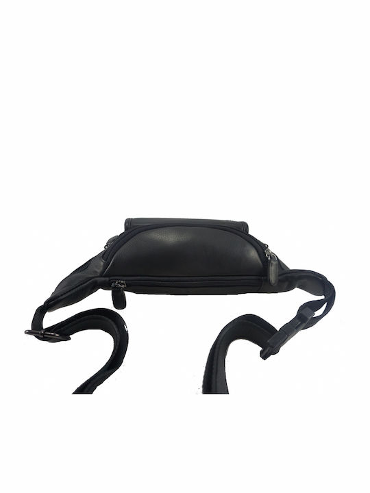 Herren Bum Bag Taille Schwarz