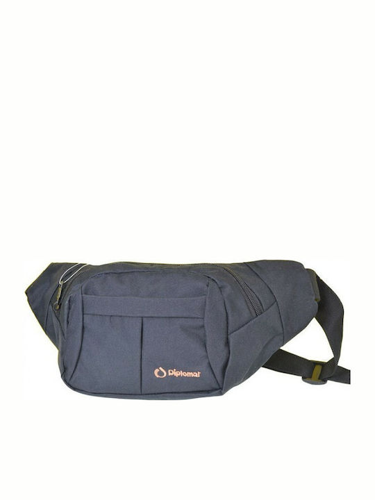 Herren Bum Bag Taille Schwarz