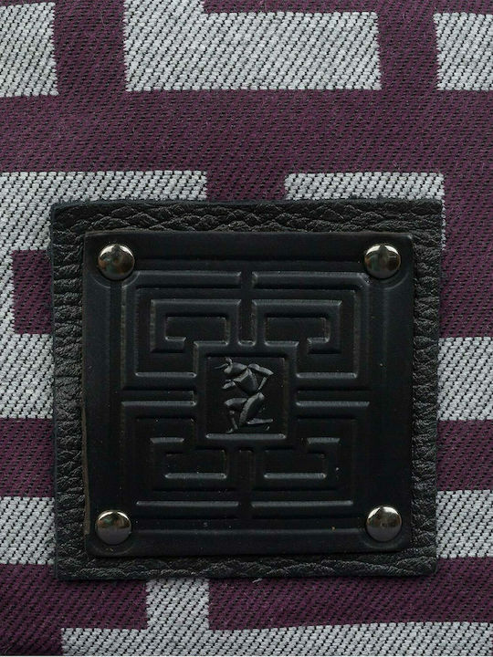 Ostrako Waist Bag Grey/Purple