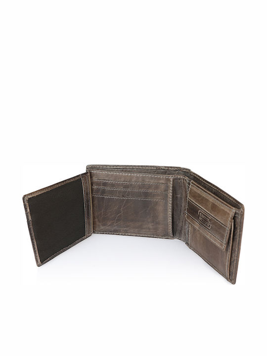 Melbourne Leather Men's Wallet Classic Black