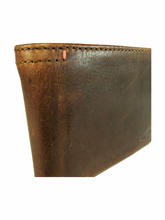 Salamanca Leather Men's Wallet Classic Tabac Brown