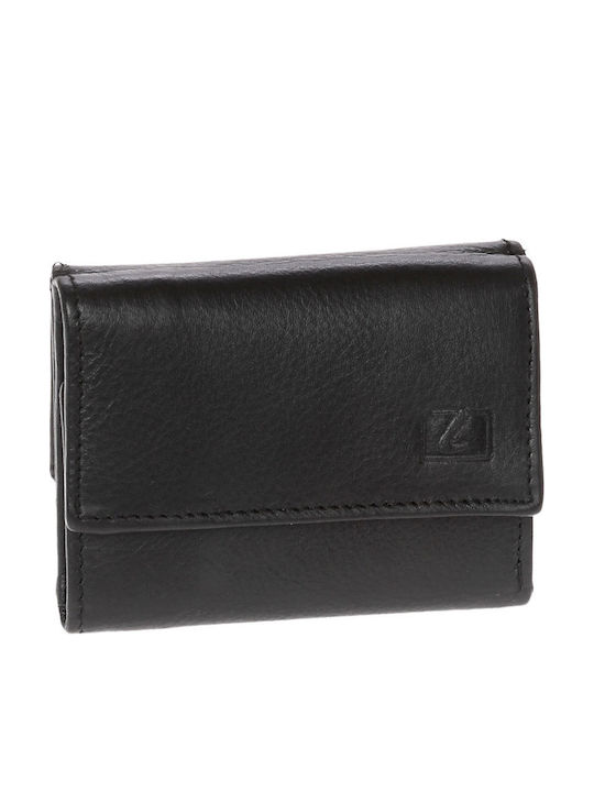 Leather Men's Wallet Classic with RFID Black