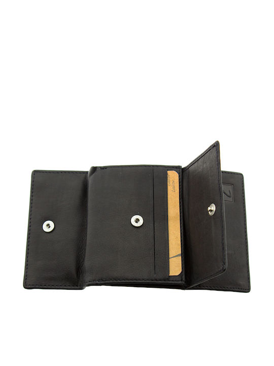 Leather Men's Wallet Classic with RFID Black