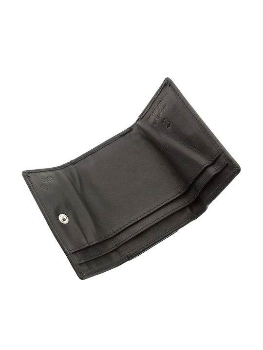 Leather Men's Wallet Classic with RFID Black