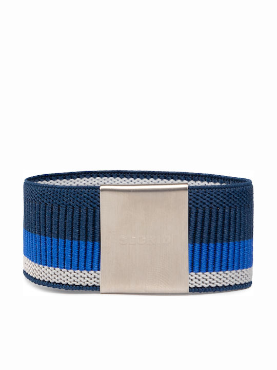 Cardslide Men's Wallet Cards with RFID and Slide Mechanism CS Blue