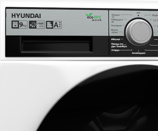 Hyundai Пералня 9кг 1400 Оборота