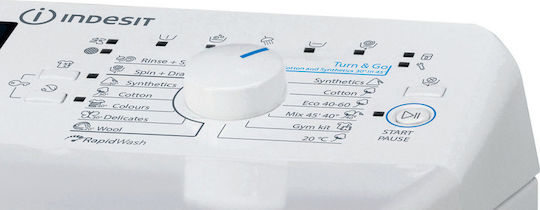 Indesit BTW B7220P EU/N Пералня 7кг 1200 Оборота RapidWash