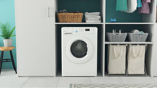 Indesit BWSA 61051 W EU N Πλυντήριο Ρούχων 6kg 1000 Στροφών F161672