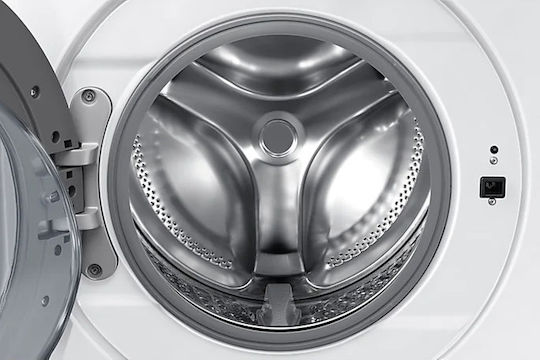 Samsung Πλυντήριο Ρούχων 18kg με Τεχνολογία Ατμού 1100 Στροφών Ecobubble WF18T8000GW/LV