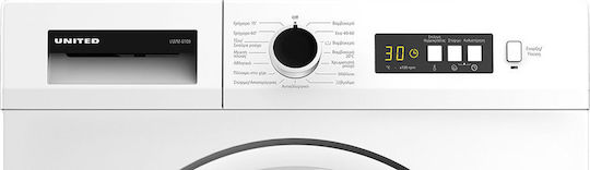 United UWM-6109 Πλυντήριο Ρούχων 6kg 1000 Στροφών