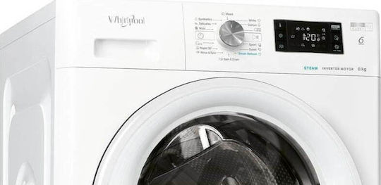 Whirlpool Waschmaschine 8kg mit Dampftechnologie 1200 Umdrehungen 6. Sinn FFB 8258 WV EE