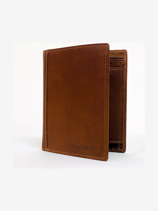 Ethel Leather Men's Wallet Classic Tabac Brown