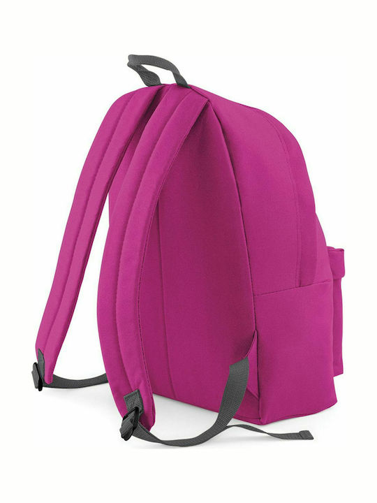 BagBase Original Fashion Backpack - Fuchsia/Graphit 18lt Φούξια