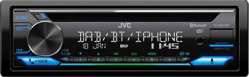 JVC KD-DB912BT Ραδιόφωνο Αυτοκινήτου 1 DIN (Bluetooth/USB)