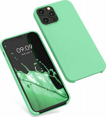 KWmobile Rubber Back Cover Σιλικόνης Peppermint Green (iPhone 12 Pro Max)