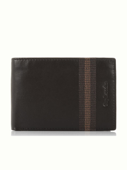Leather Men's Wallet Classic with RFID Brown