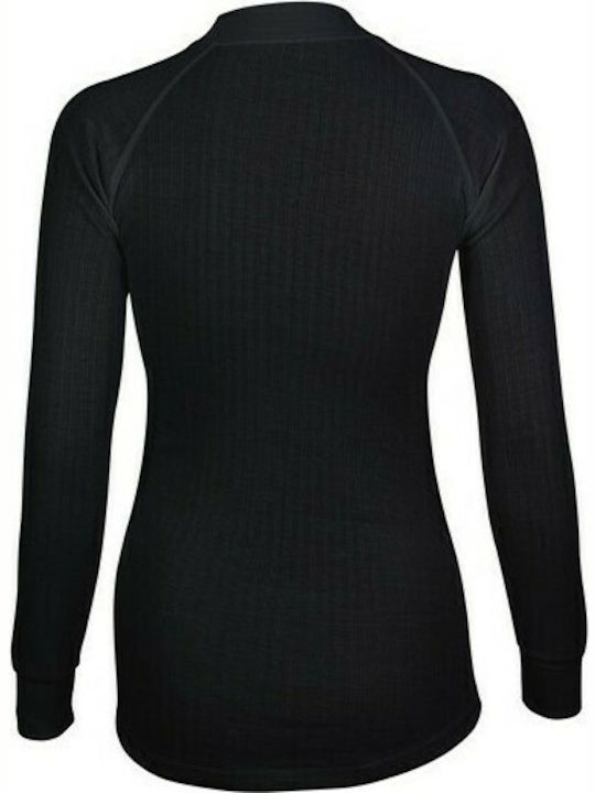 Avento 721-ZWA Bluza termică pentru femei cu mâneci lungi Negru