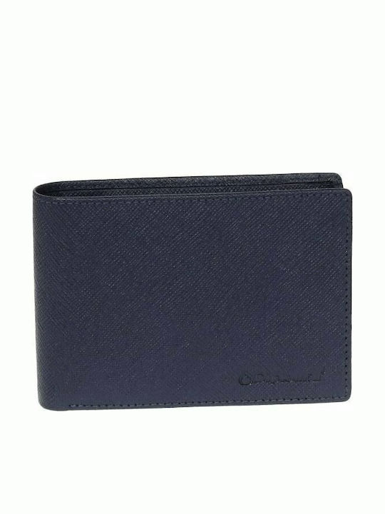 Leder Herren Geldbörse Klassisch Blau