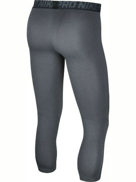 Nike Pro Herren Sportleggings Kompression Capri Gray