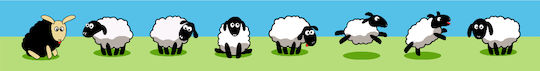 Max & Molly Каишка/Водач за Куче Каишка Black Sheep Малък 1.2m x 1.5cm до 110кг