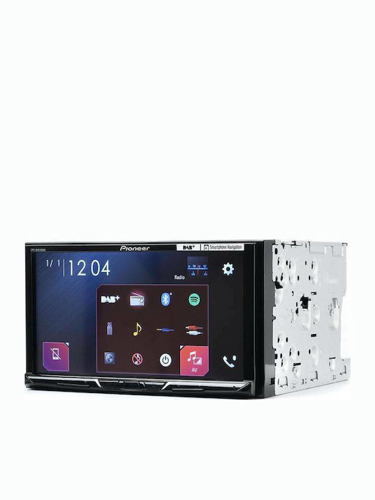 Pioneer Sistem Audio Auto 2DIN (Bluetooth/USB/AUX/GPS/Android-Auto) cu Ecran Tactil 7"