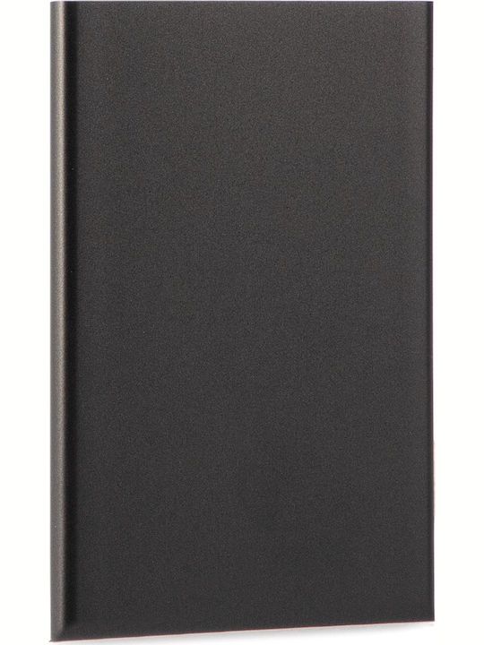 Cardprotector Ανδρικό Πορτοφόλι Καρτών με RFID και Μηχανισμό Slide Μαύρο