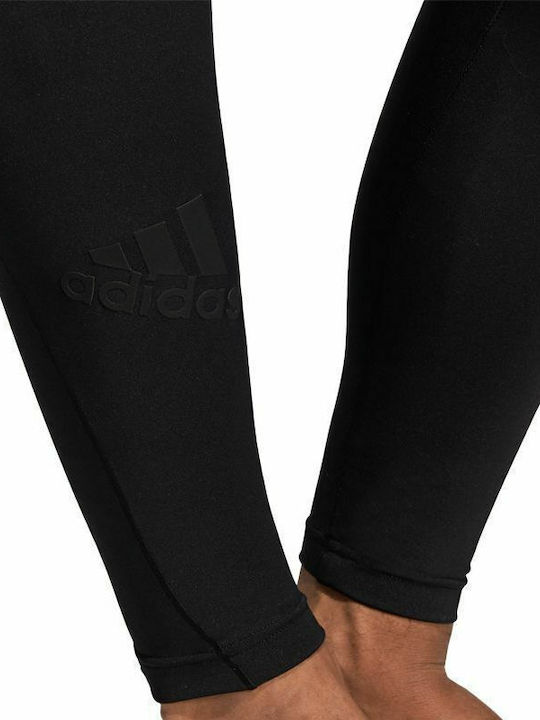 adidas Alphaskin Мъжки термо панталон Компресия Черен