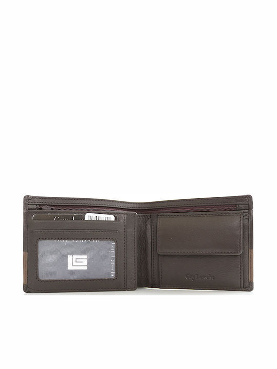Leather Men's Wallet Classic with RFID Brown