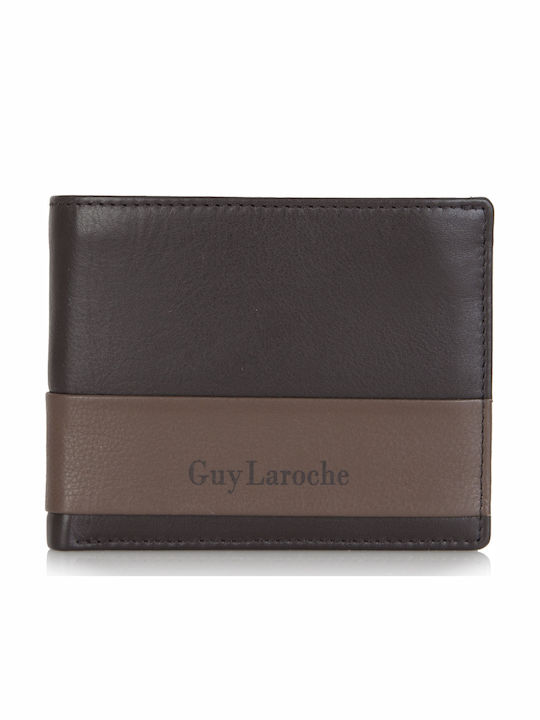 Leather Men's Wallet Classic with RFID Brown