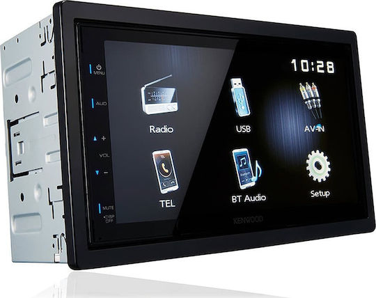 Kenwood Ηχοσύστημα Αυτοκινήτου 2DIN (Bluetooth/USB) με Οθόνη Αφής 6.8"