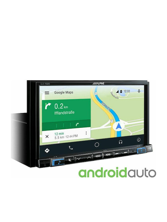 Alpine Ηχοσύστημα Αυτοκινήτου 2DIN (Bluetooth/USB/AUX) με Οθόνη Αφής 7"