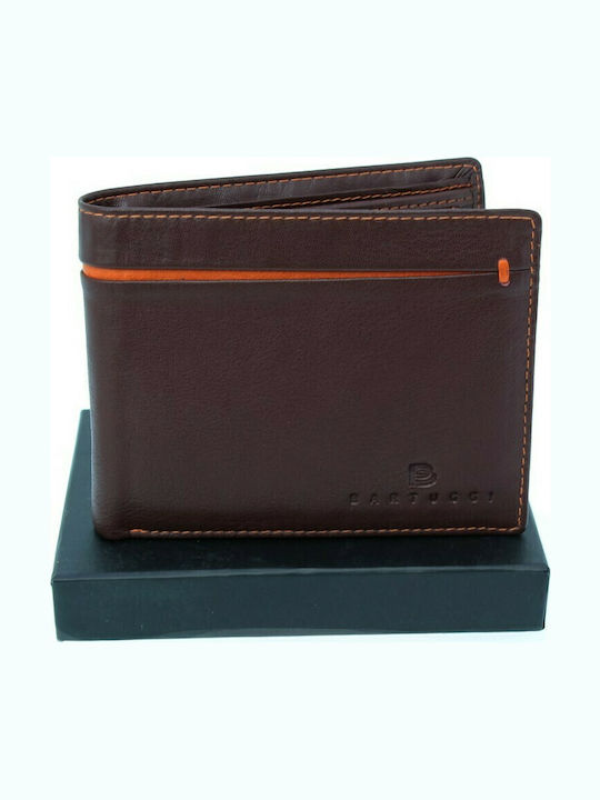 Leather Men's Wallet Classic Brown