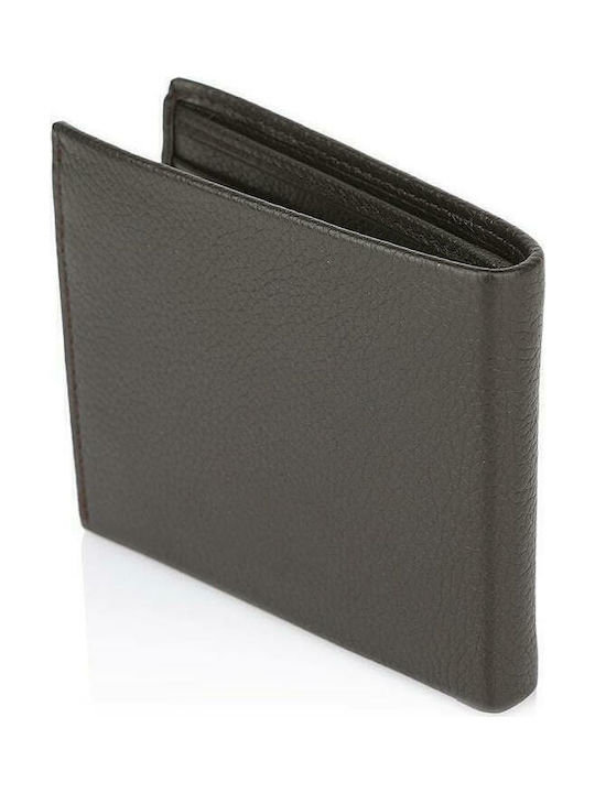 Leather Men's Wallet Classic Brown